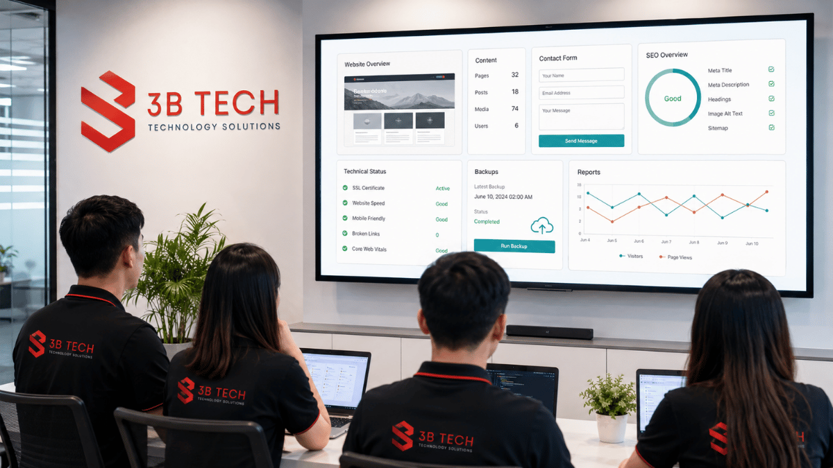 Văn phòng 3B Tech tại An Phú Đông TP.HCM