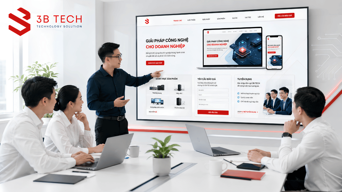 Website doanh nghiệp tại Thủ Đức hỗ trợ tạo lead bán hàng tuyển dụng và tích hợp