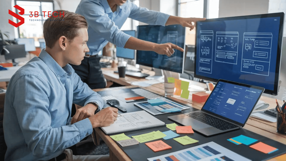 Chuyên viên phân tích yêu cầu và xây dựng sơ đồ chức năng dự án website doanh nghiệp